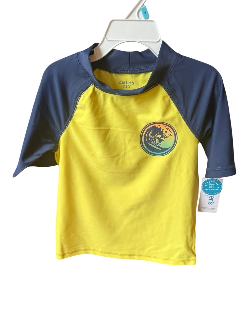 Carter’s “Rays For Days” Rashguard Size 5 NWT